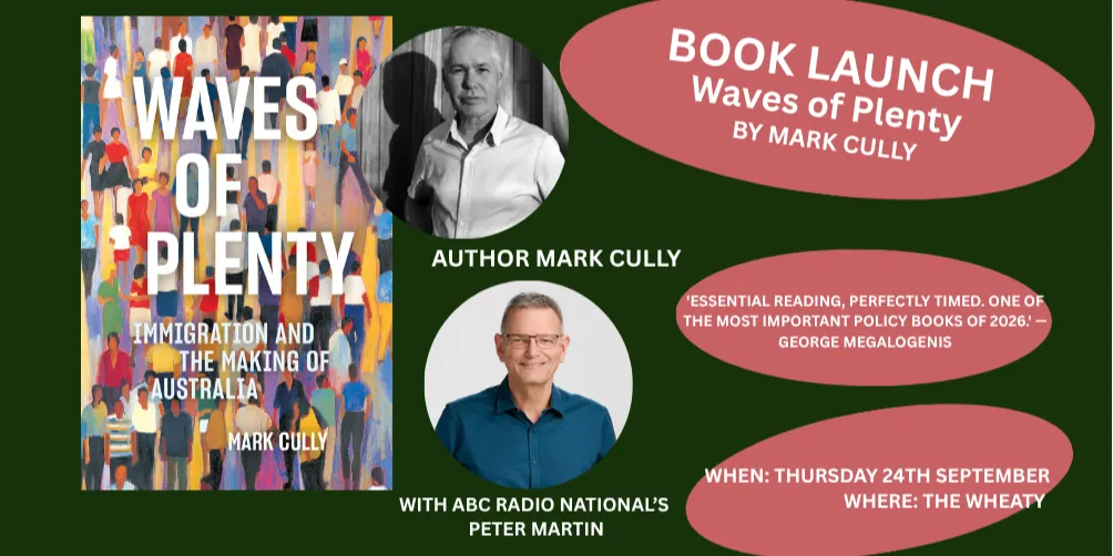 Book Launch: Waves of Plenty by Mark Cully