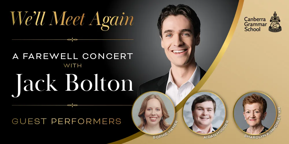 We'll Meet Again: A Farewell Concert with Jack Bolton