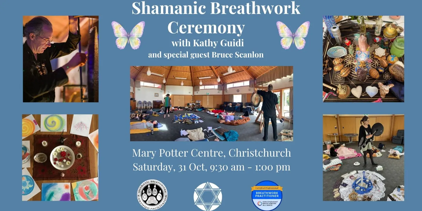 Shamanic Breathwork Ceremony (Christchurch) OCT2026