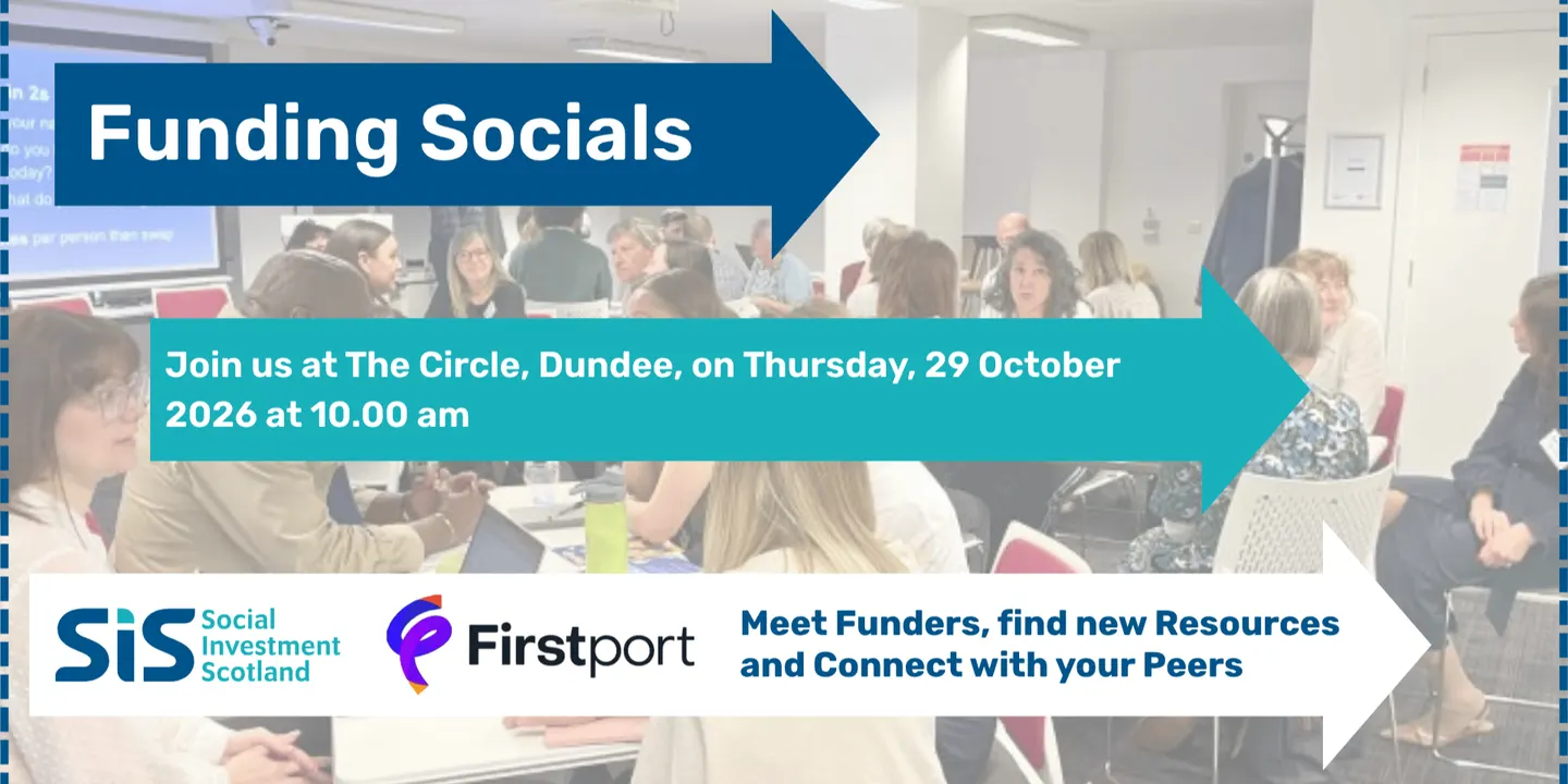 Funding Socials: Meet Funders, Find New Resources & Connect with Your Peers