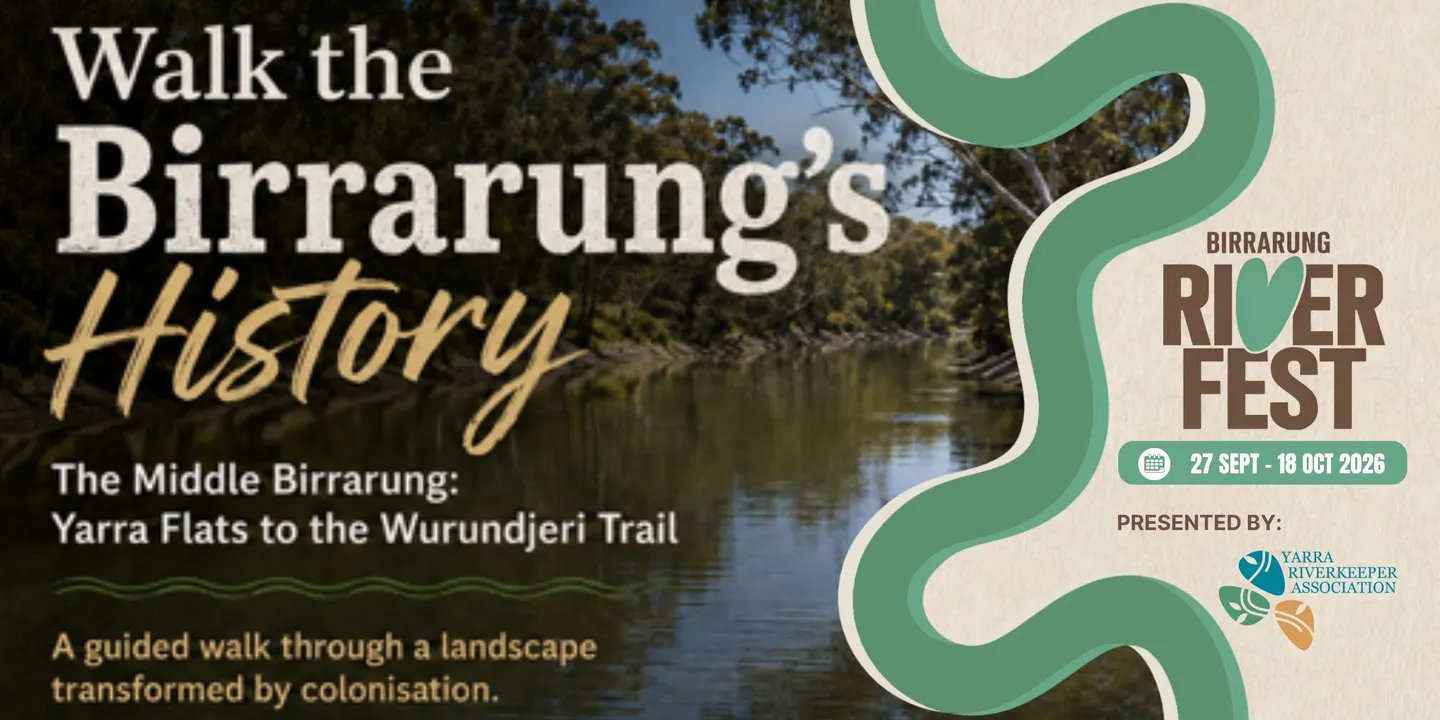 Colonisation of Birrarung in Suburban Naarm