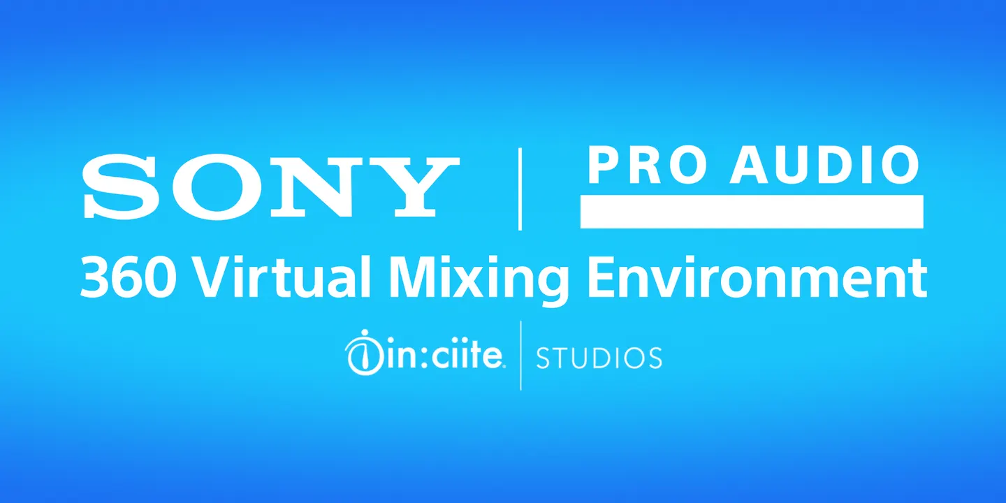 Sony Pro Audio at in:ciite Studios