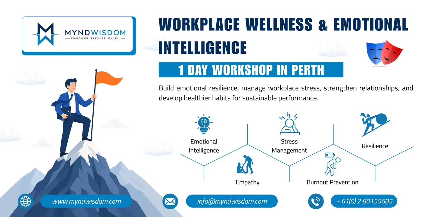 Workplace Wellness & Emotional Intelligence: 1 Day Workshop in Perth