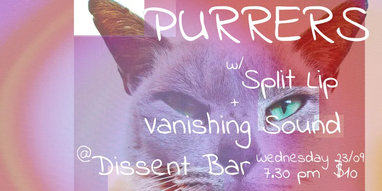 Purrers (MEL) w/ Vanishing Sound + Split Lip + Ollie's Garden @ Dissent