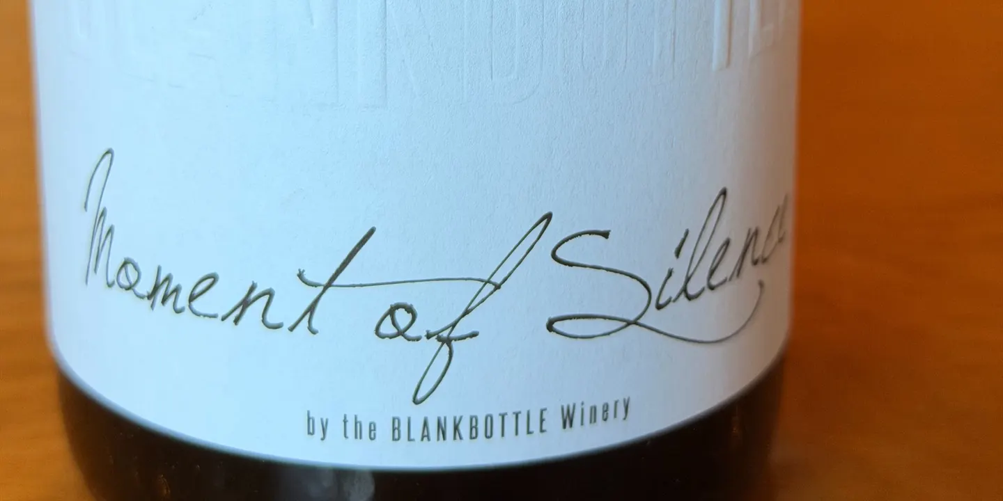 Blankbottle Winery Tasting with Winemaker Pieter Walser