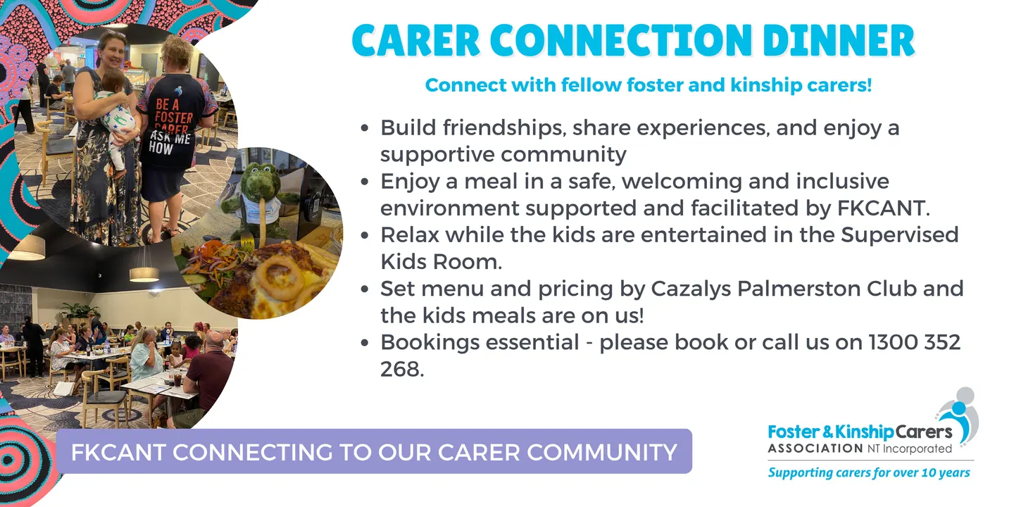 Foster and Kinship Carer Connection Dinner October