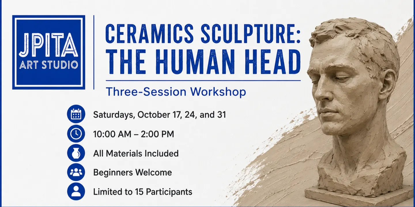 Clay Sculpture Workshop: The Human Head