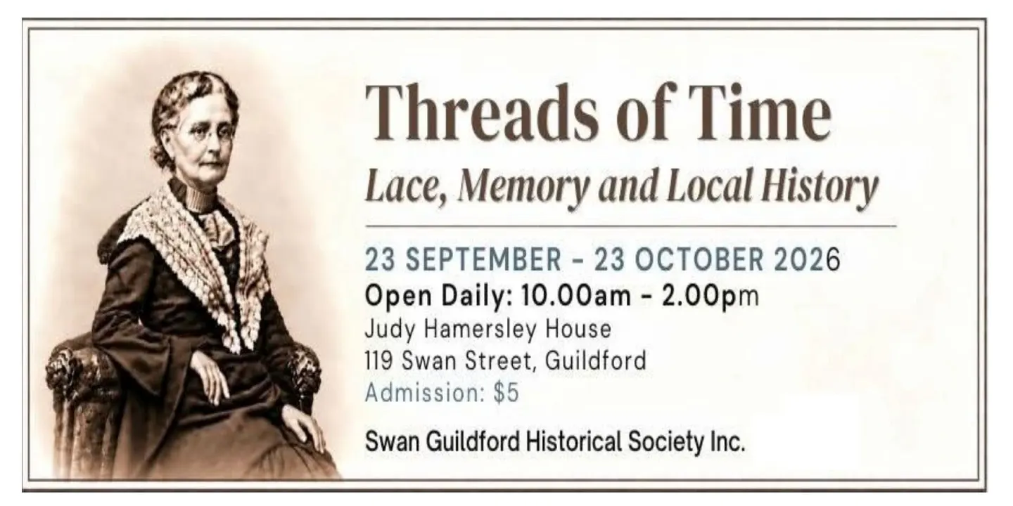 Exhibition : Threads of Time - Lace, Memory and Local History