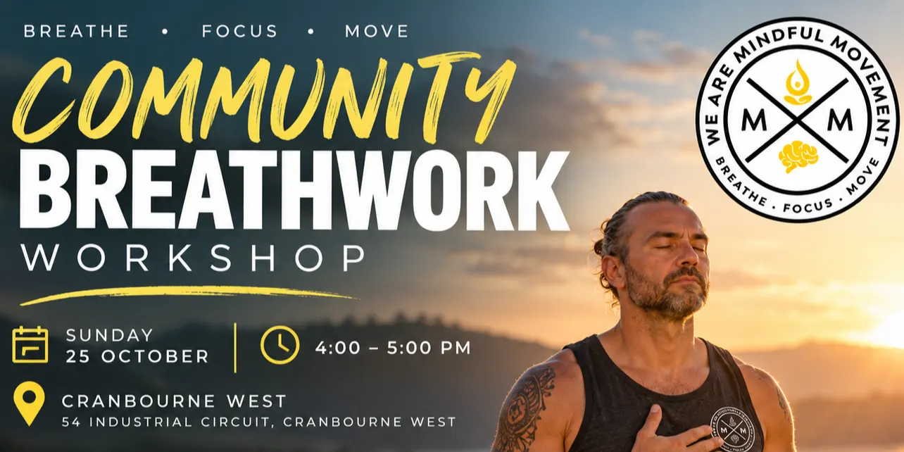 Breathe • Reset • Reconnect A Community Breathwork Experience