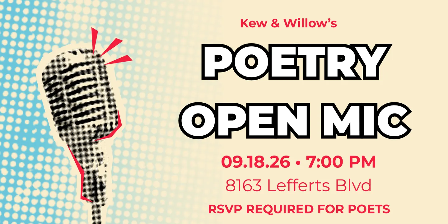 September Poetry Open Mic Night