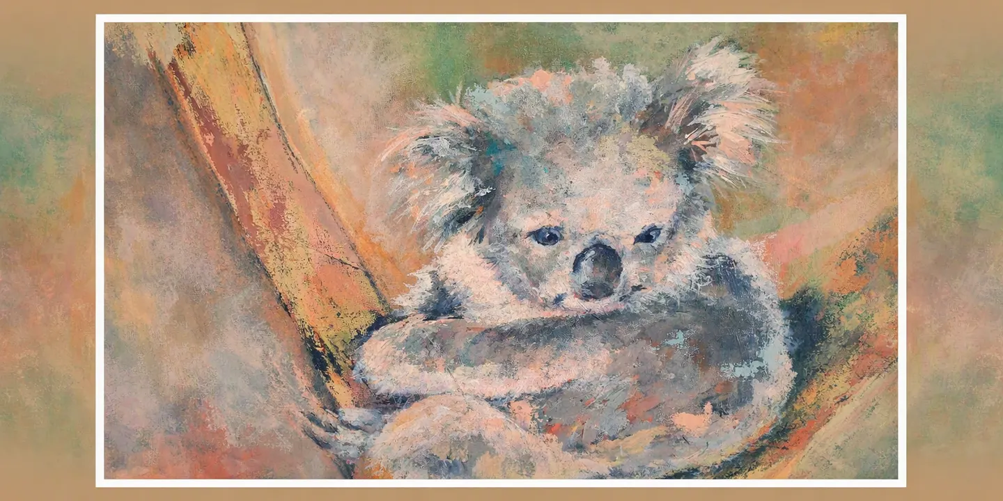 Full Day Acrylic Painting Workshop With Geraldine Gustavino Art - Colour Me Inspired: Koala