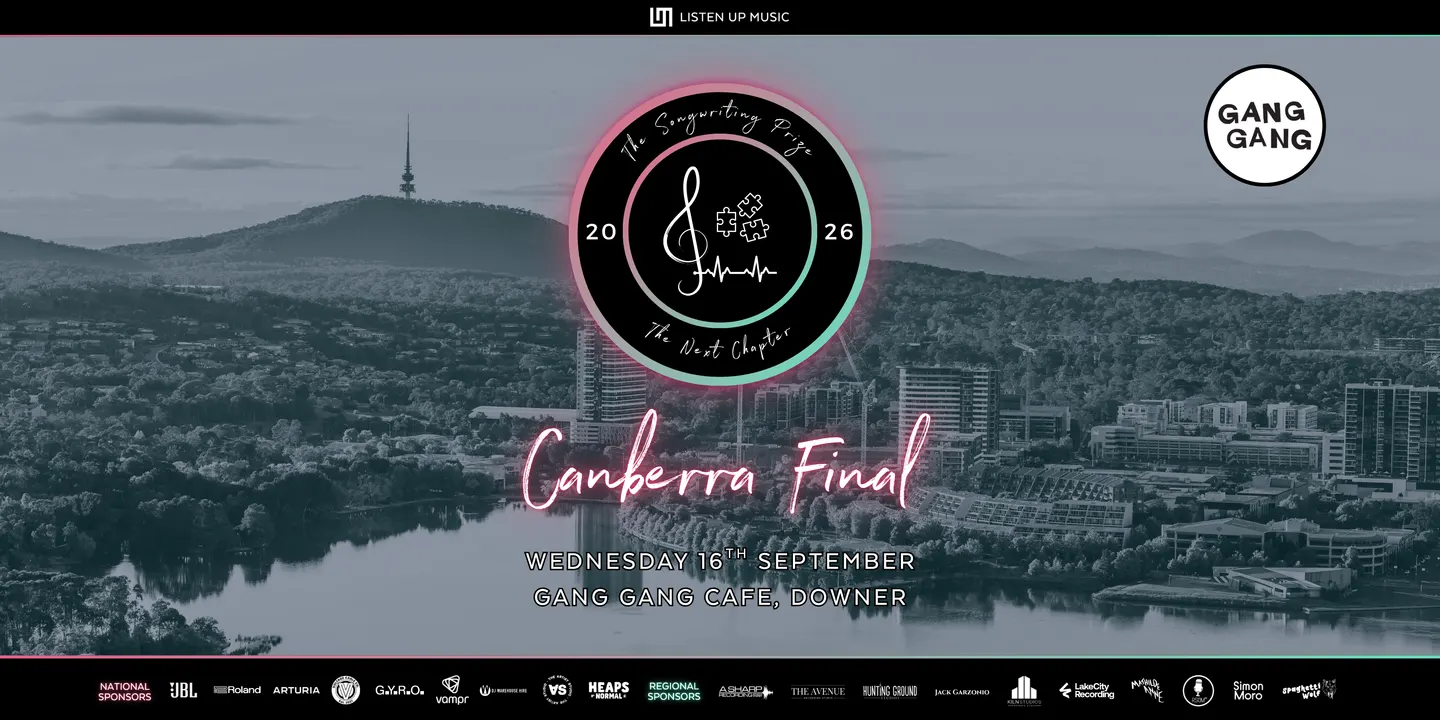 The Songwriting Prize 2026 - Canberra Final