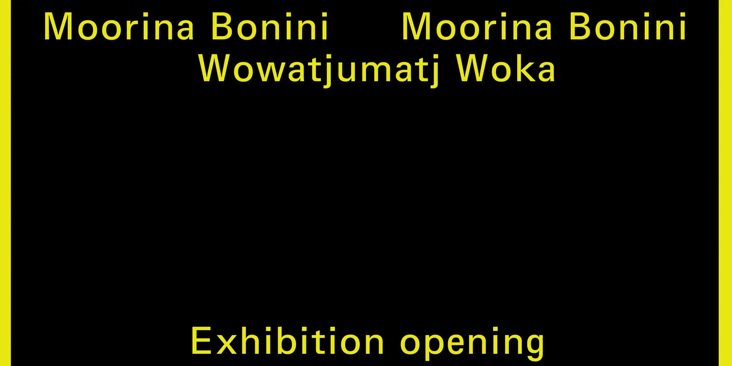 Wowatjumatj Woka, Exhibition Opening