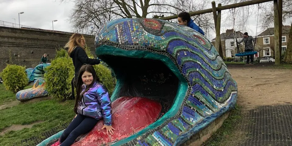 Family Wild Walk - Hoxton and Shoreditch Park Adventure Playground
