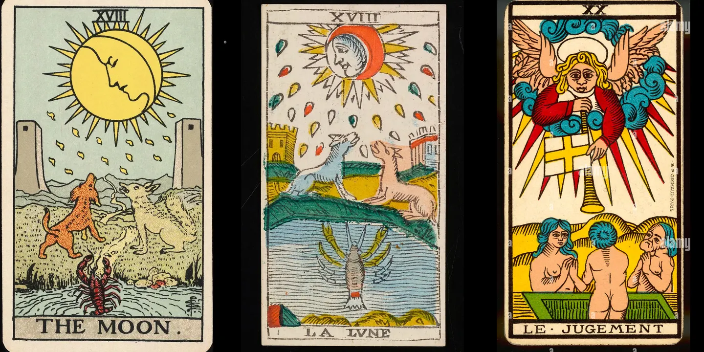 Tarot card illustration with Emilie
