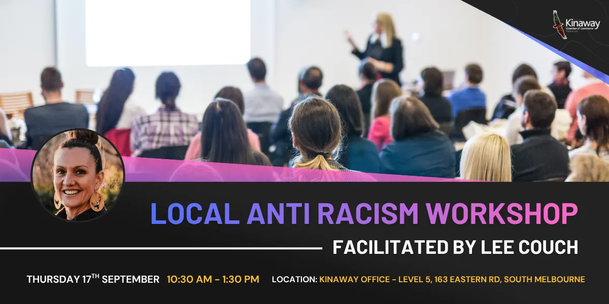 Local Anti Racism Workshop with Lee Couch - September 2026