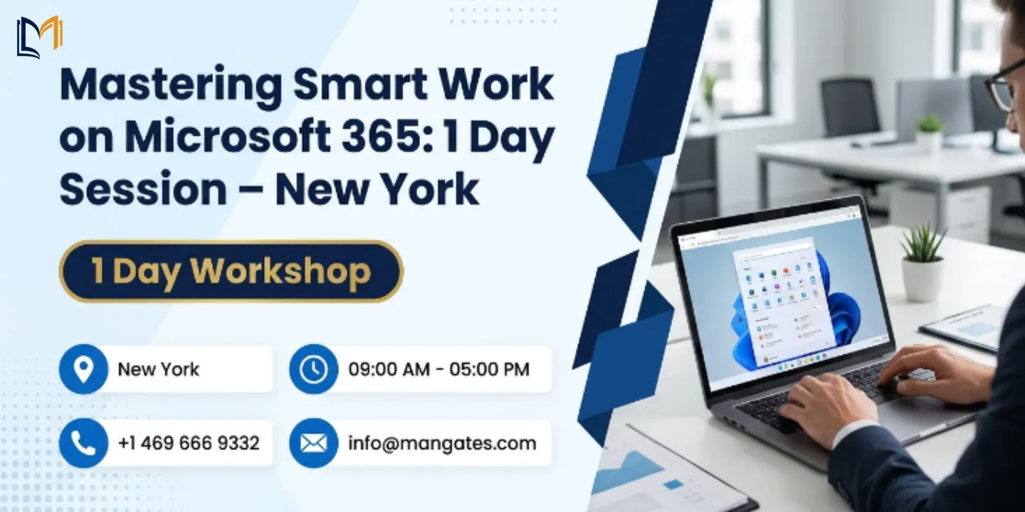 Mastering Smart Work on Microsoft 365: 1 Day Session – New York