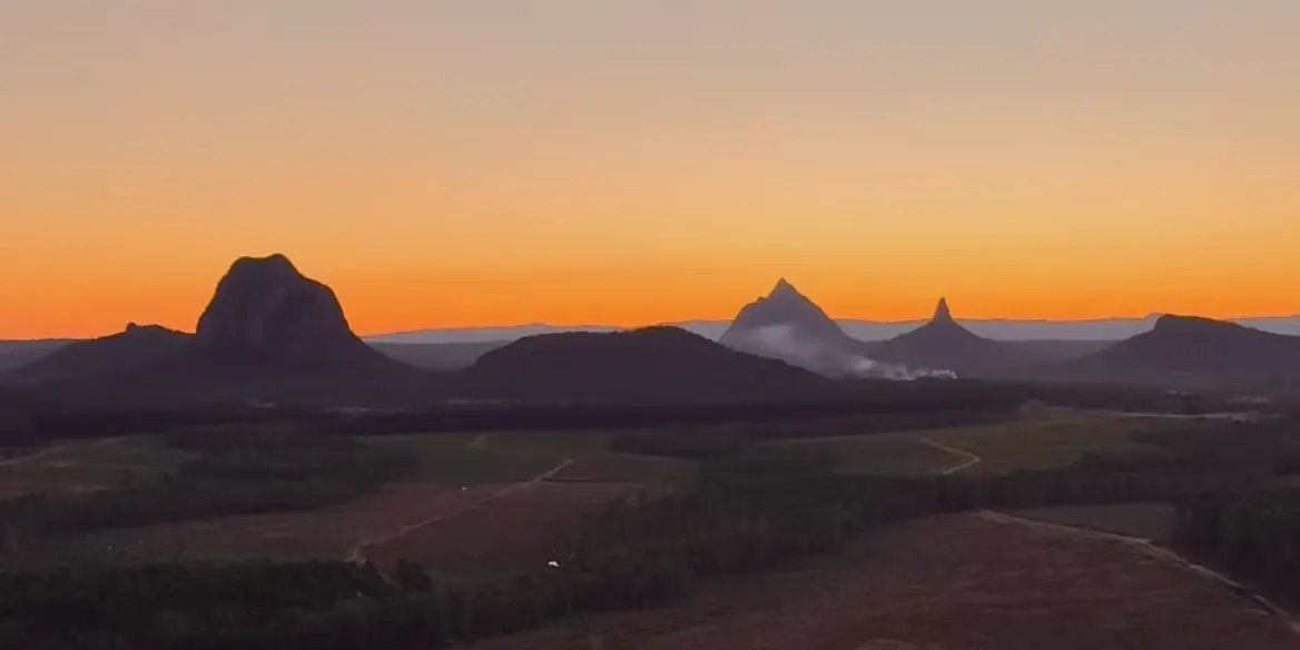 Sunrise at Mount Ngungun