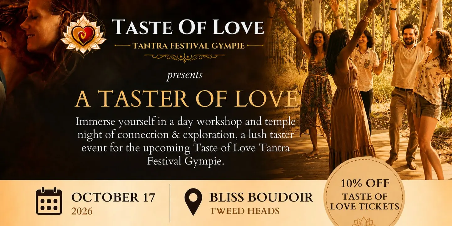 Taster of Love: Workshop & Temple Party