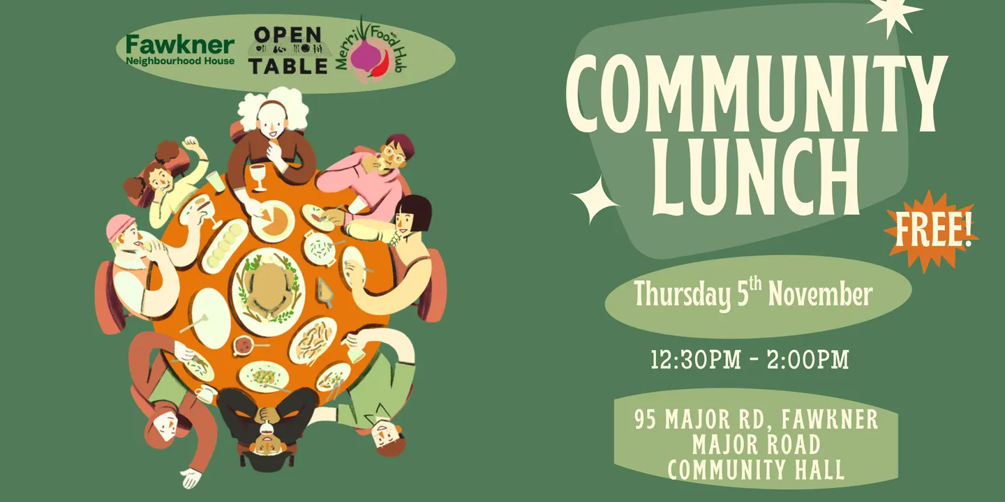 Take 2! Open Table with FNH presents Community Lunch