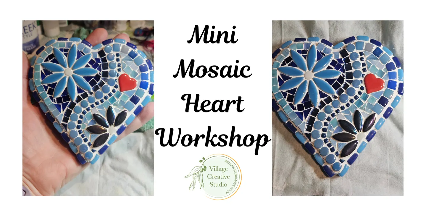 Mini Mosaic Heart