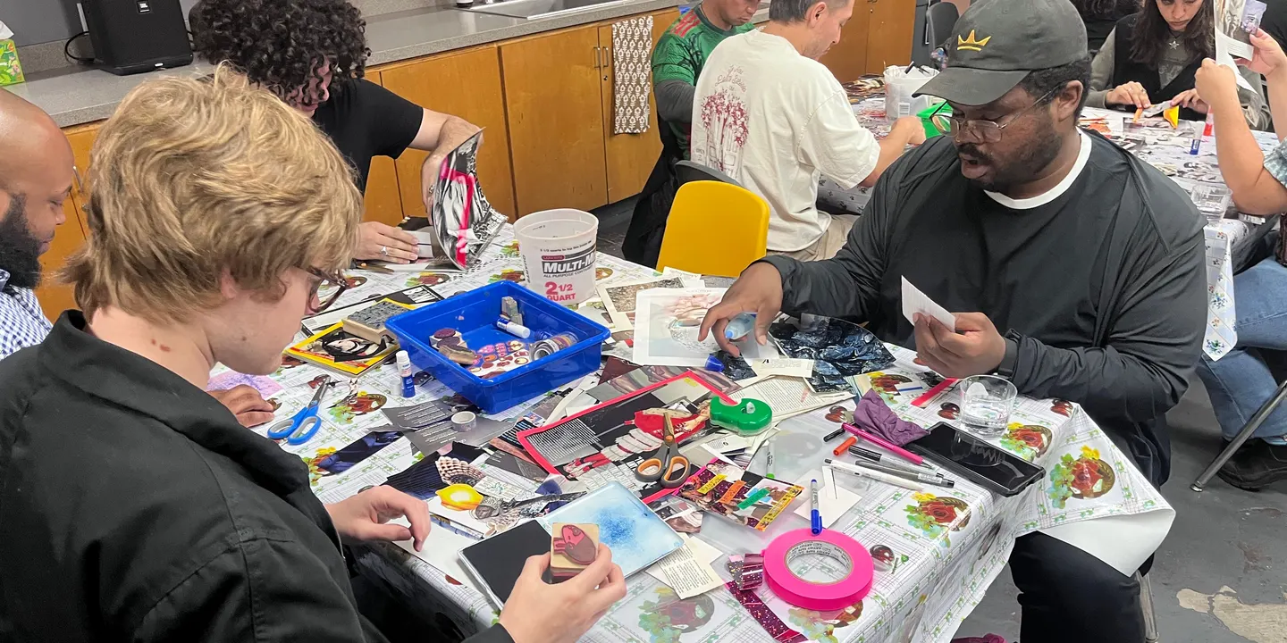 Scissor Siblings: Cut Collage Zine Making Workshop