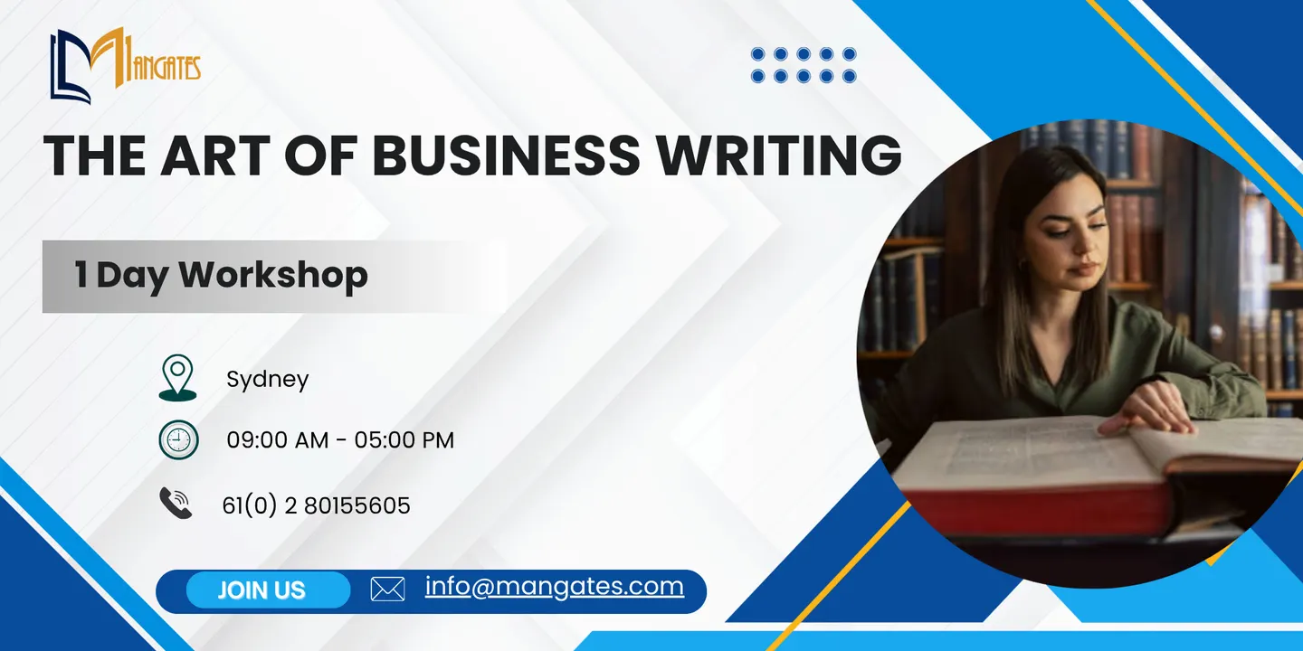 The Art of Business Writing: 1 Day Training in Sydney