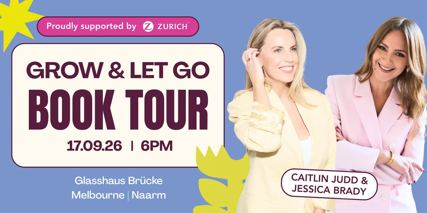 Grow & Let Go Book Tour — Melbourne