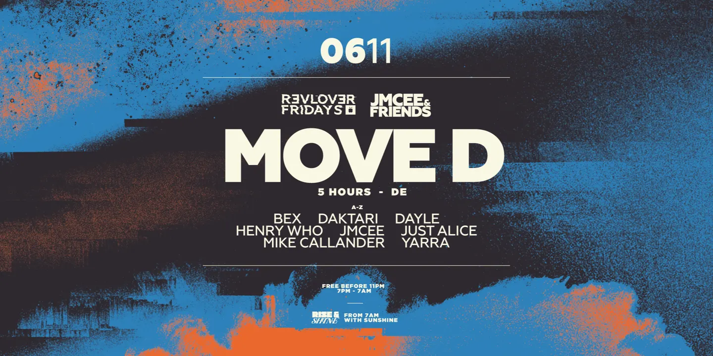 Move D (DE) — Revolver Fridays, Jmcee & Friends