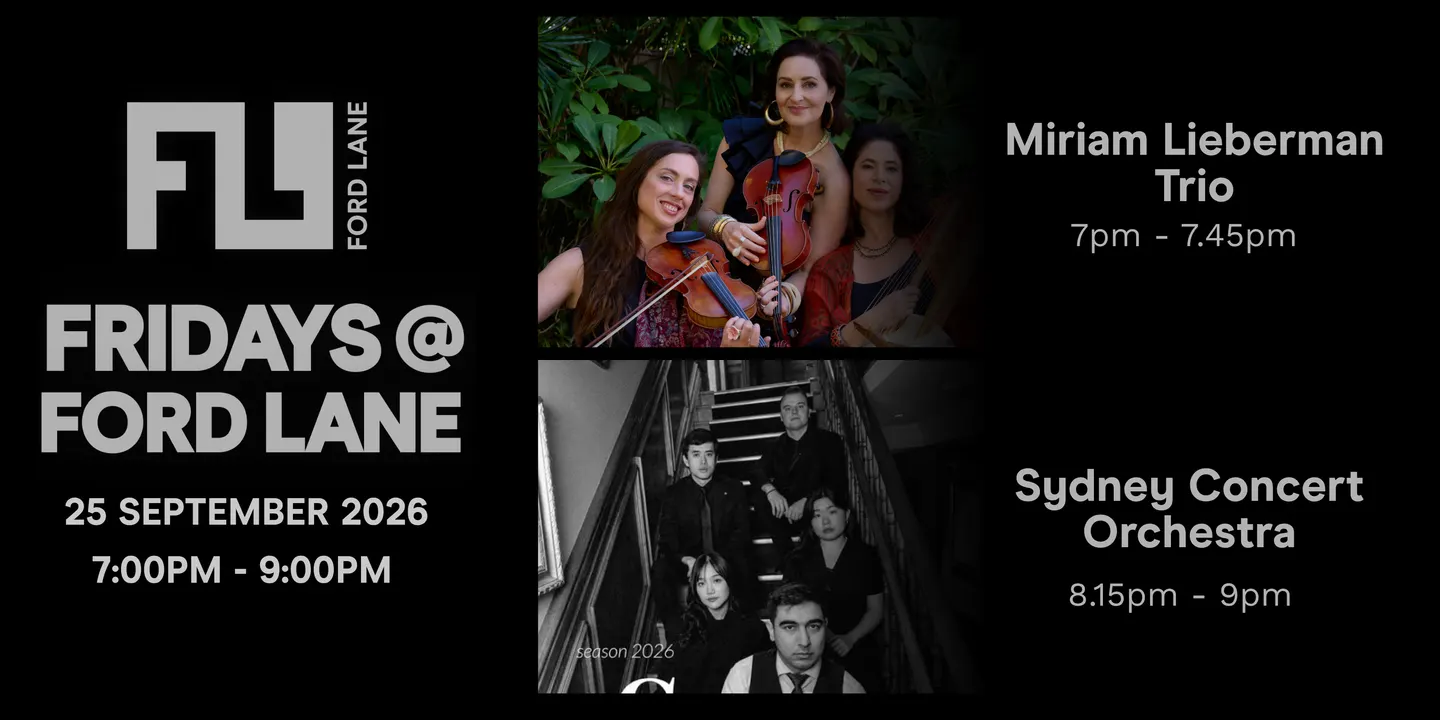 Fridays @ Ford Lane - Strings After Dark