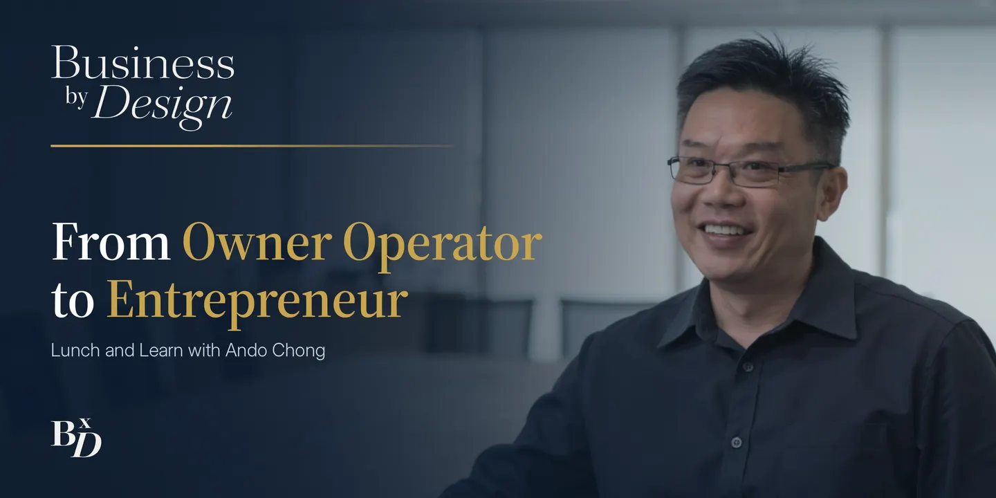 From Owner Operator to Entrepreneur