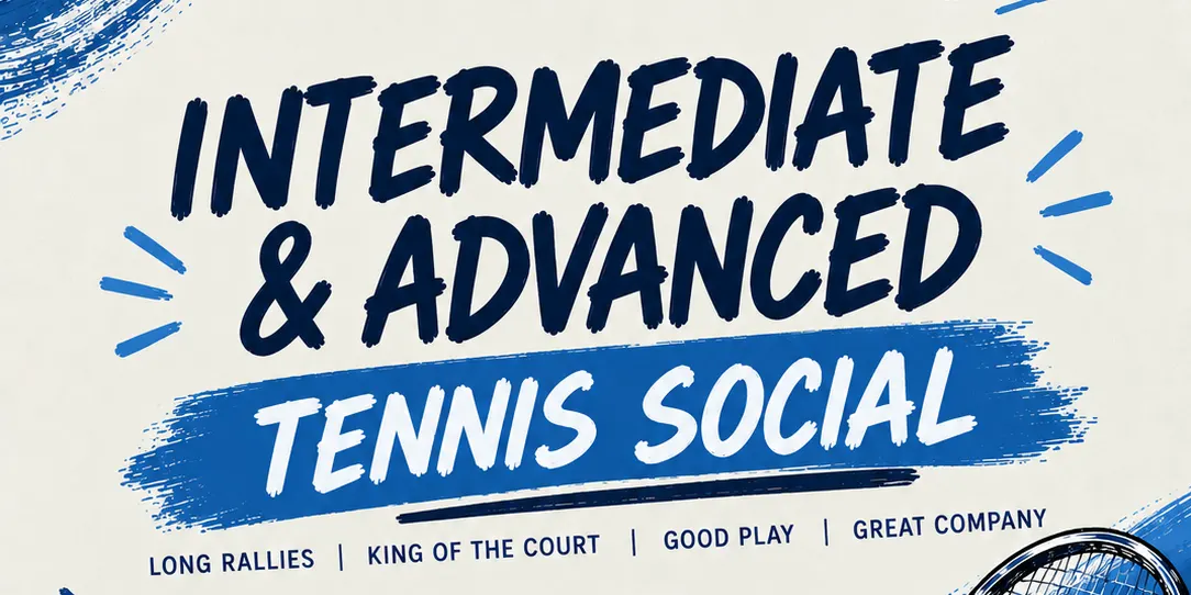 Thursday Tennis Social โ Intermediate & Advanced ๐พ๐ฅ
