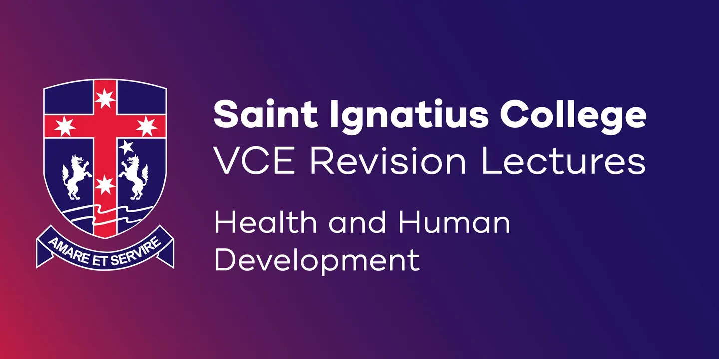 2026 VCE Lecture Series - Health and Human Development