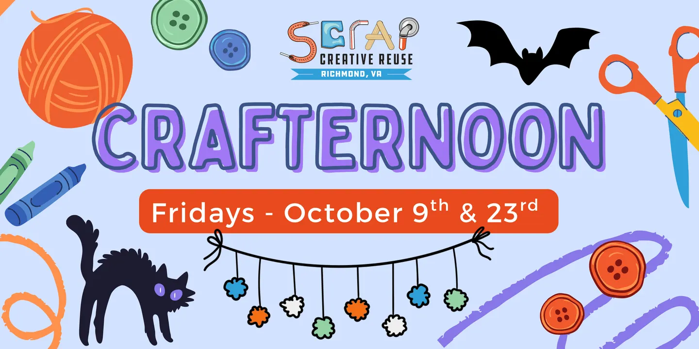October Crafternoons 10/9 & 10/23