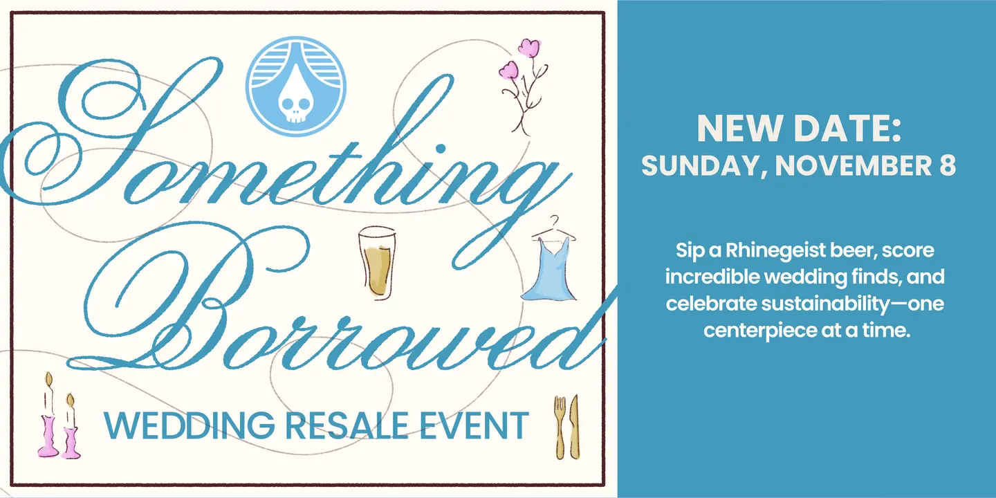 Something Borrowed: Rhinegeist's Wedding Resale Event