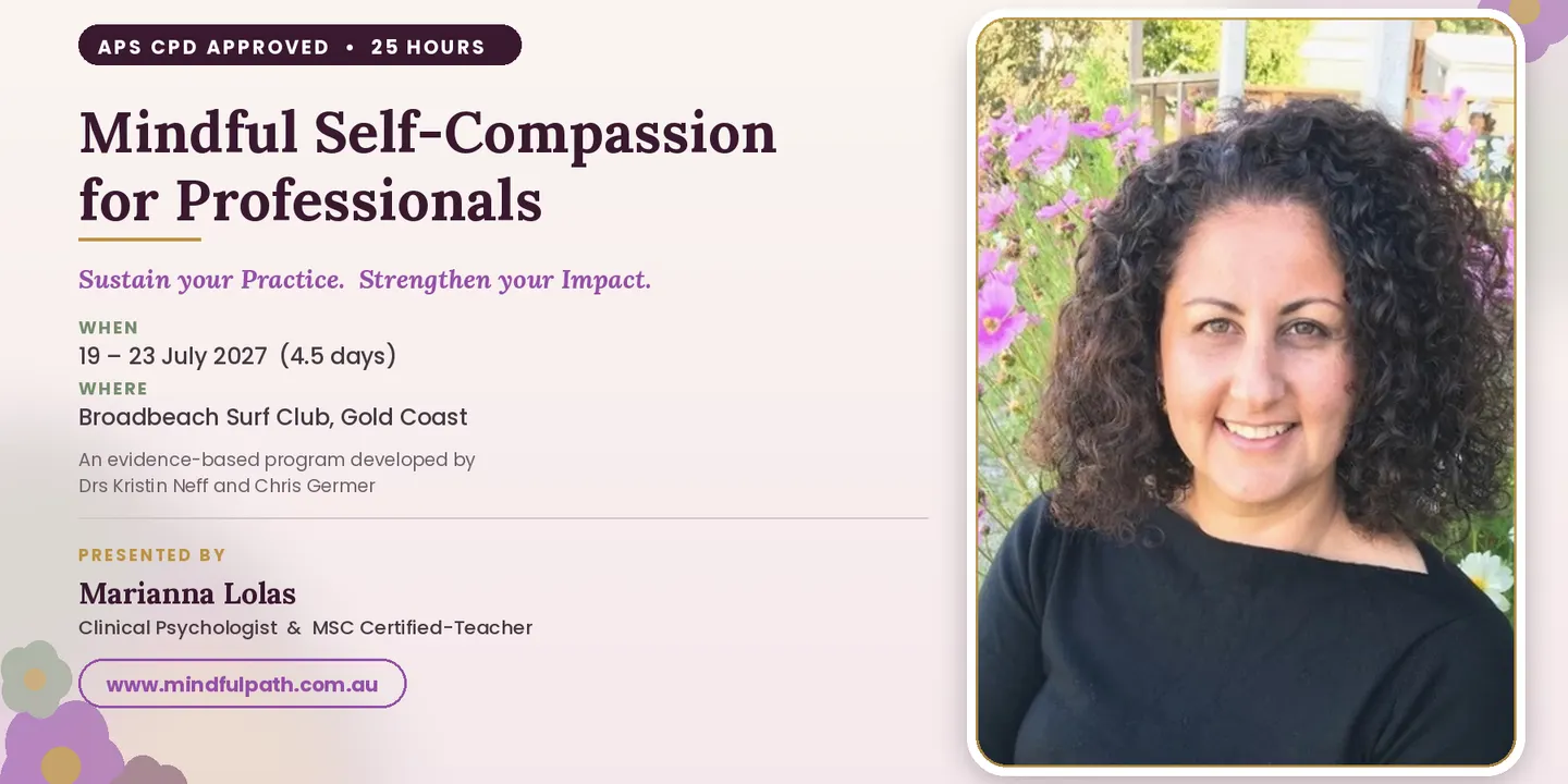 Mindful Self-Compassion - for Professionals 2027