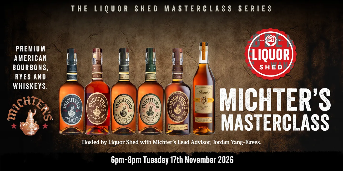Liquor Shed x Michter's Masterclass November 2026