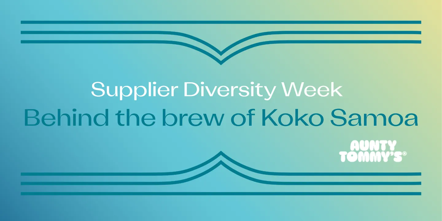 Behind the brew of koko Samoa - Aunty Tommy's