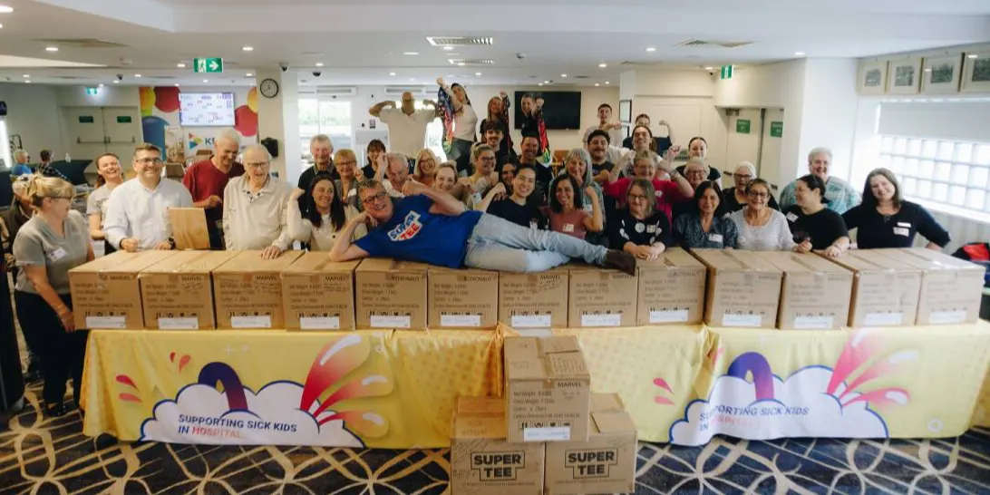 Supertee Community Packing Event | Supported by IMB Bank