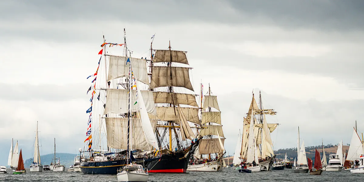 Parade of Sail Hobart 2027: Tall Ship James Craig
