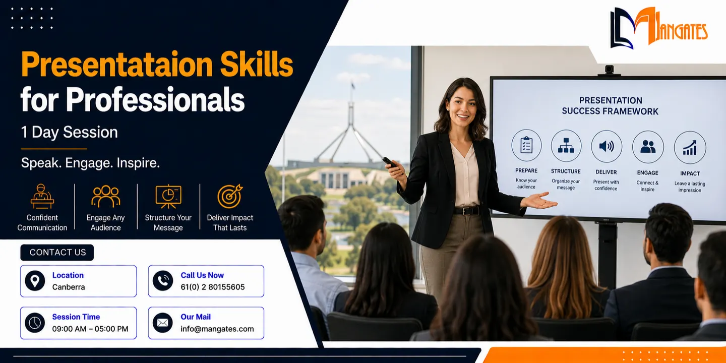 Presentataion Skills for Professionals - 1 Day Session in Canberra