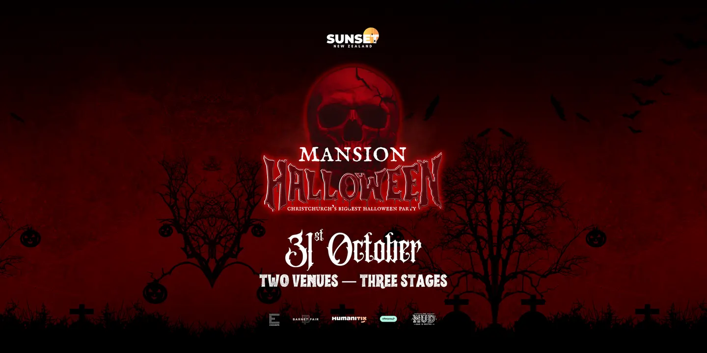 Sunset New Zealand presents: Mansion Halloween 2026