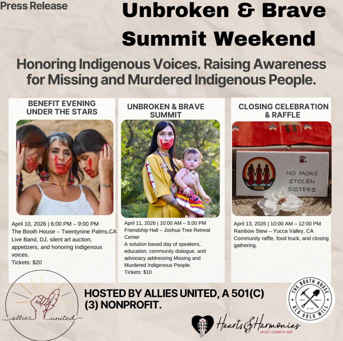 Allies United Benefit ~ A Night Under The Stars