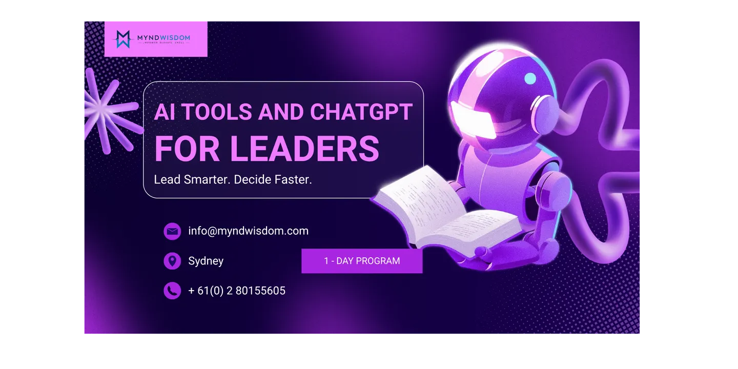 AI Tools & ChatGPT for Leaders : 1 Day Program in Sydney