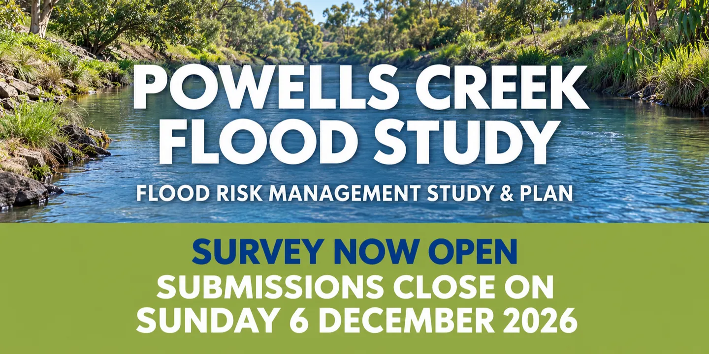 Powells Creek Flood Study Drop In Session (Town Hall)