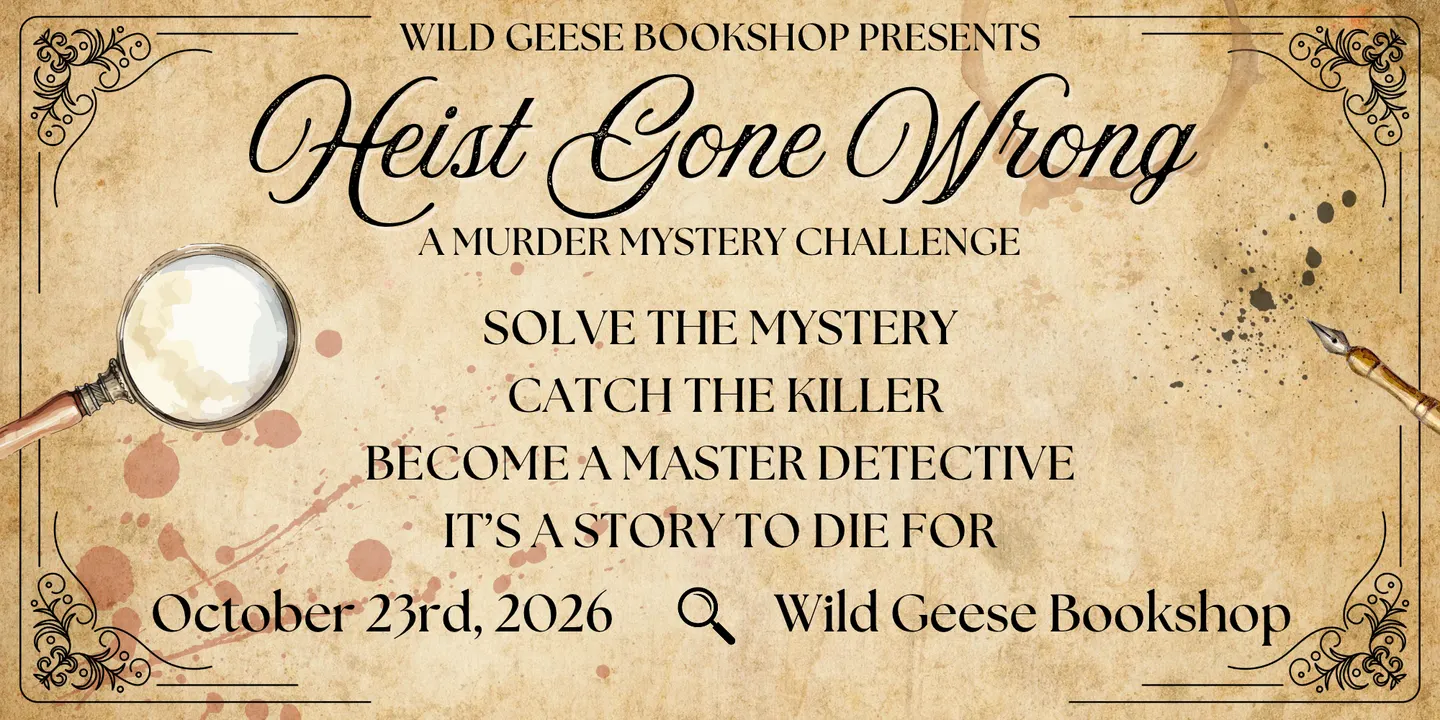 Heist Gone Wrong Murder Mystery Night
