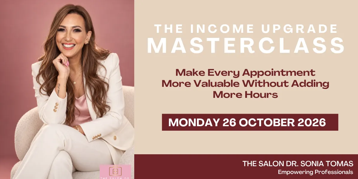 The Income Upgrade with The Salon Dr. Sonia Tomas