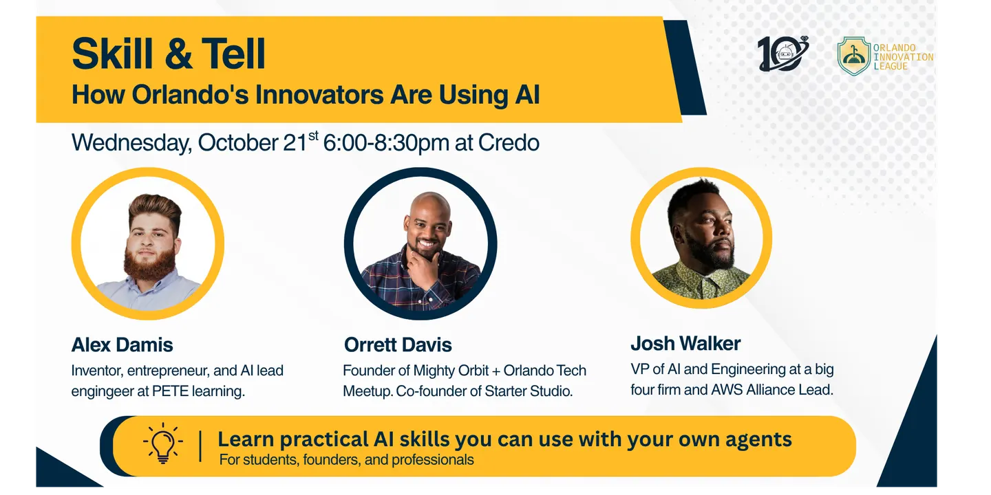 Skill & Tell: How Orlando's Innovators Are Using AI