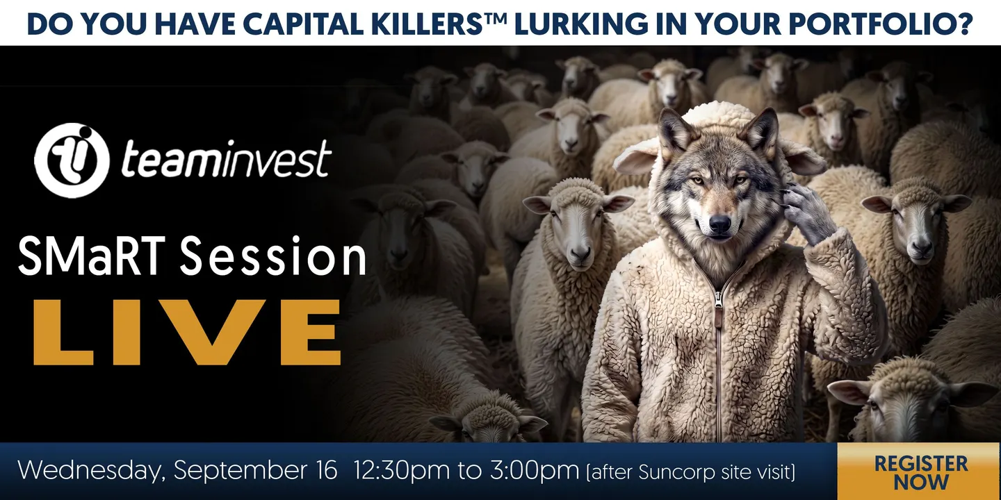 How Many Capital Killers™ Are Lurking in Your Portfolio? — A Teaminvest SMaRT Session
