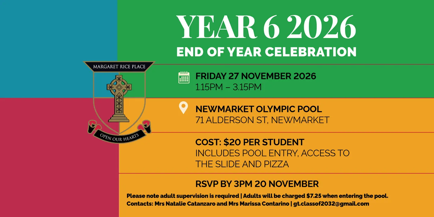 2026 Year 6 End of Year Celebration